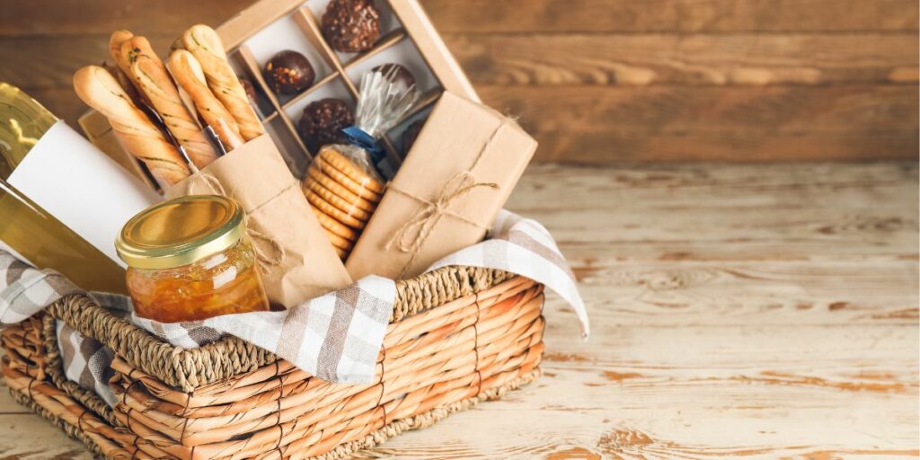 panier d'accueil gîte