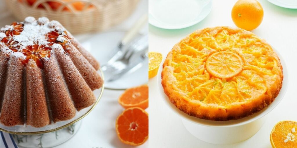 gâteau à l'orange